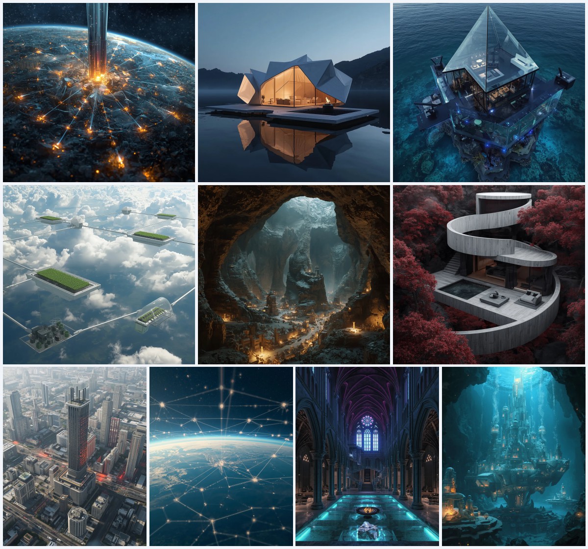 New 10 AI Prompts for Abstract Digital Art with Vibrant Colors