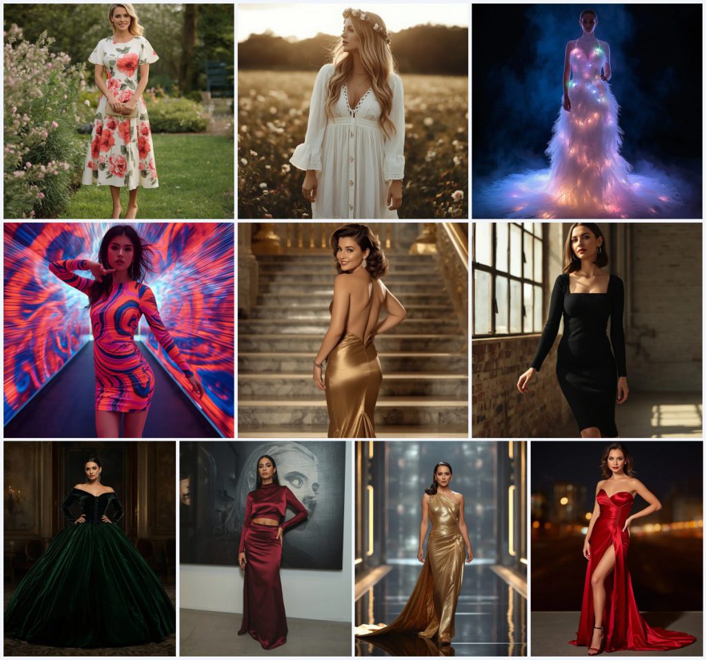 New 10 AI Prompts for Women in Elegant Gowns Attending Masquerade Balls | midjourney prompt list